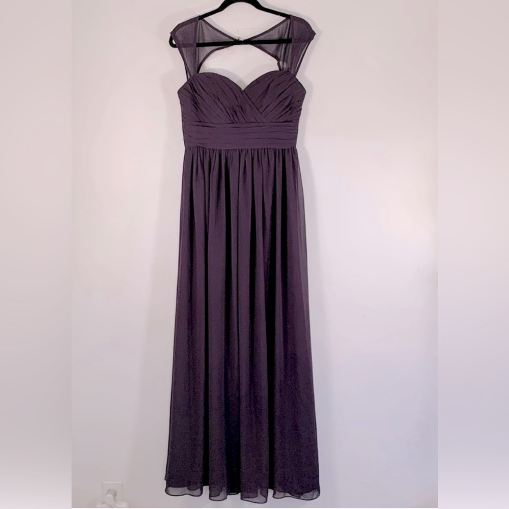 Bill Levkoff Formal Sleeveless Maxi Women’s Size 10 Purple Fully Lined Dress